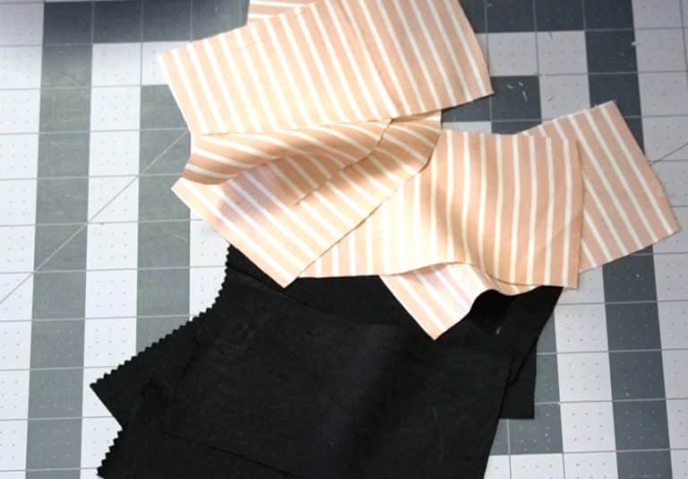 cut fabric scraps