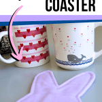 how to sew a diy bunny coaster