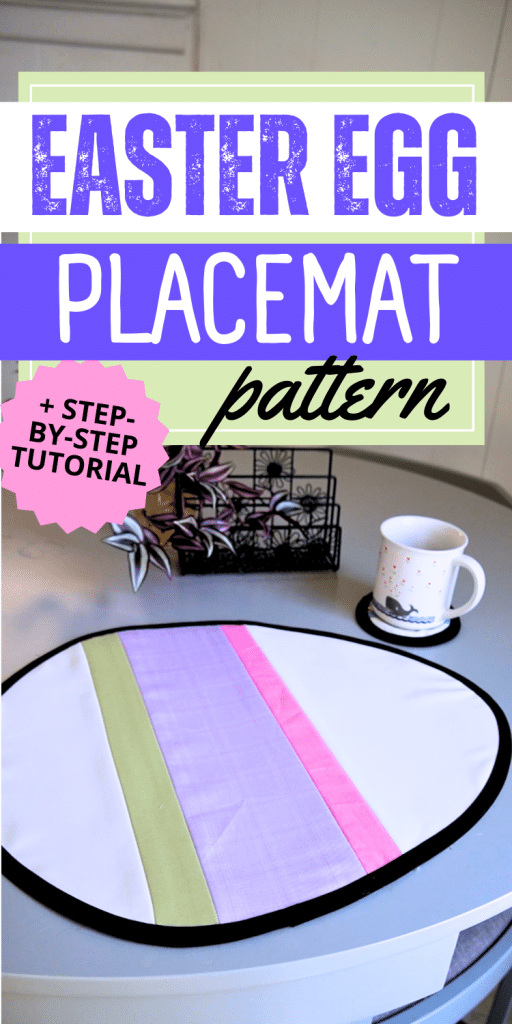 easter egg placemat pattern