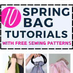10 spring bag tutorials with free sewing patterns
