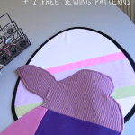DIY Easter Placemat ideas + 2 free sewing patterns