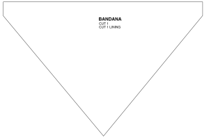 Tutorial: How to Make a Basic Bandana Headband - Fabricated Closet
