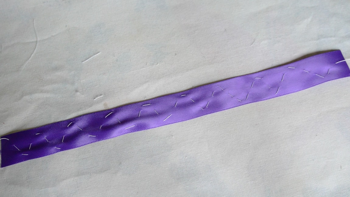 Pull Flower Ribbon Tutorial Tutorial: Easy Ribbon Flower With One Piece of Ribbon - Fabricated Closet