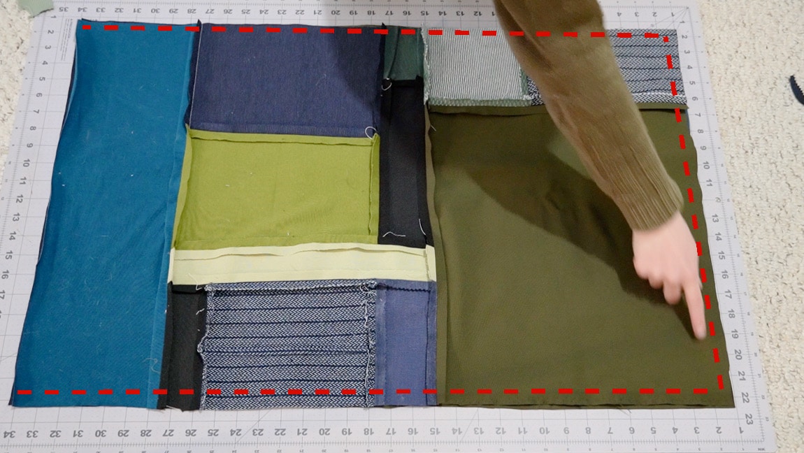 Tutorial Easy Pillowcase With Fabric Scraps Fabricated Closet