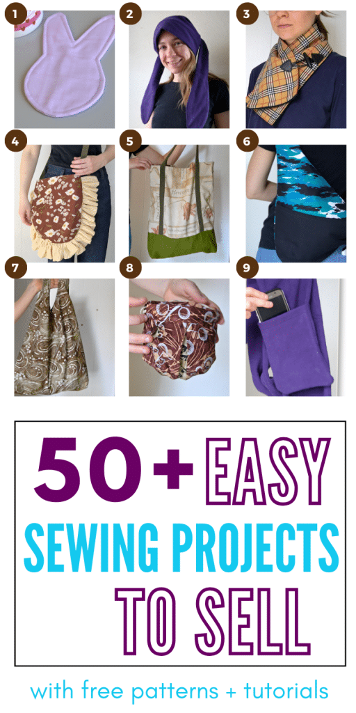 50+ easy sewing projects to sell