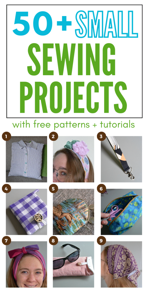 50+ small sewing projects