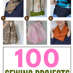 100 sewing projects with 1/2 yard