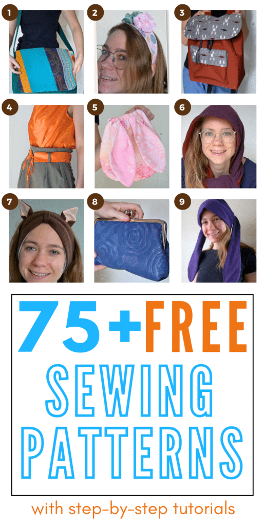 75+ free sewing patterns