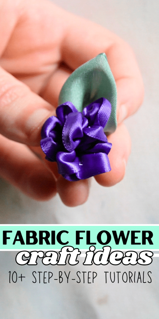 14 fabric flower craft ideas