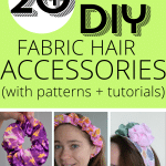 20 diy fabric hair accessories