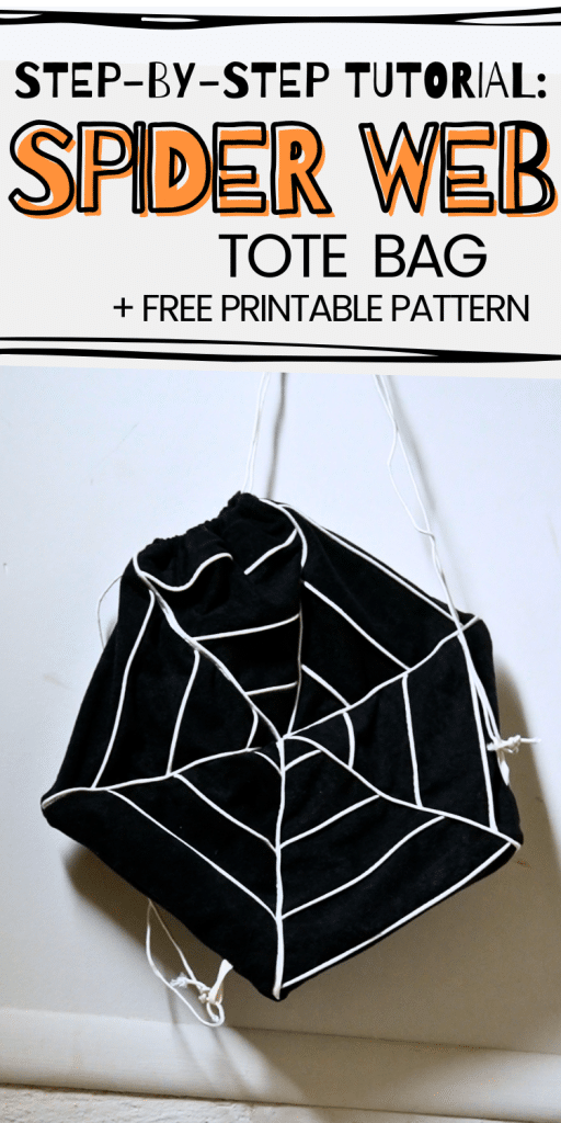 spider web tote bag