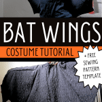 bat wings costume tutorial