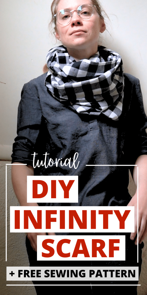 DIY infinity scarf
