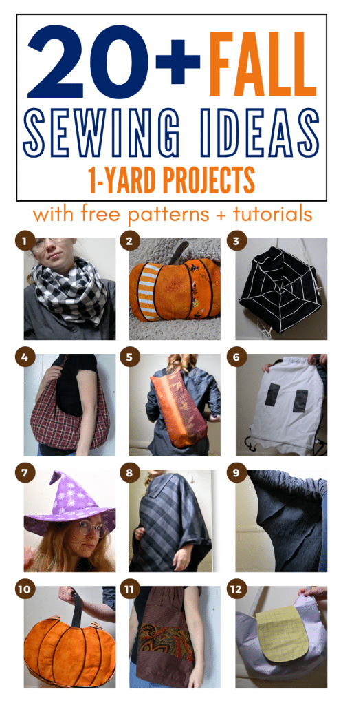 20+ fall sewing ideas