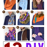 13 DIY scarf ideas