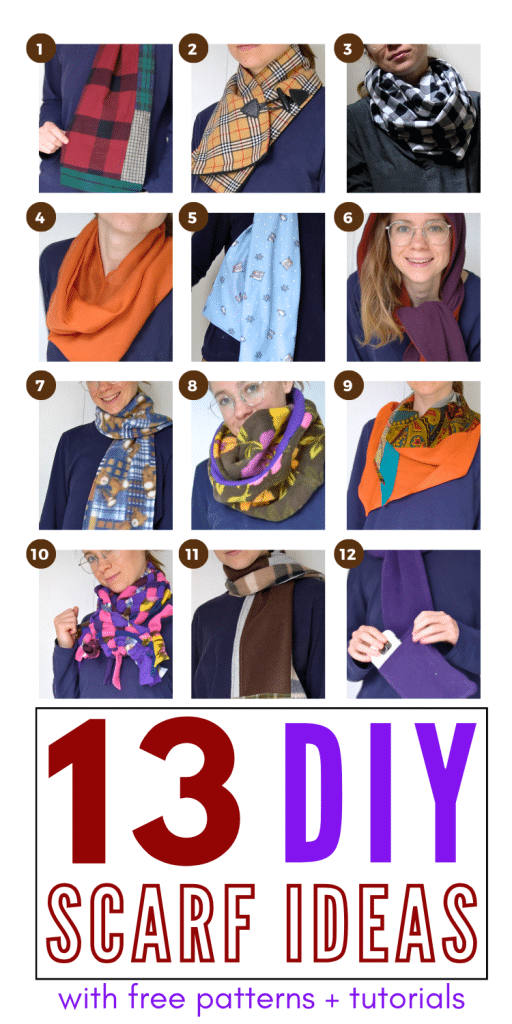 13 DIY scarf ideas