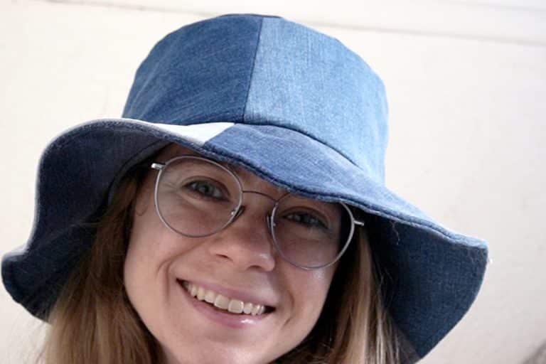 denim bucket hat