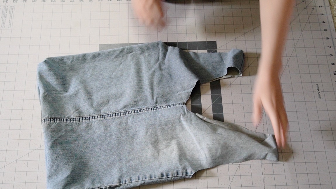 turn bag to right side