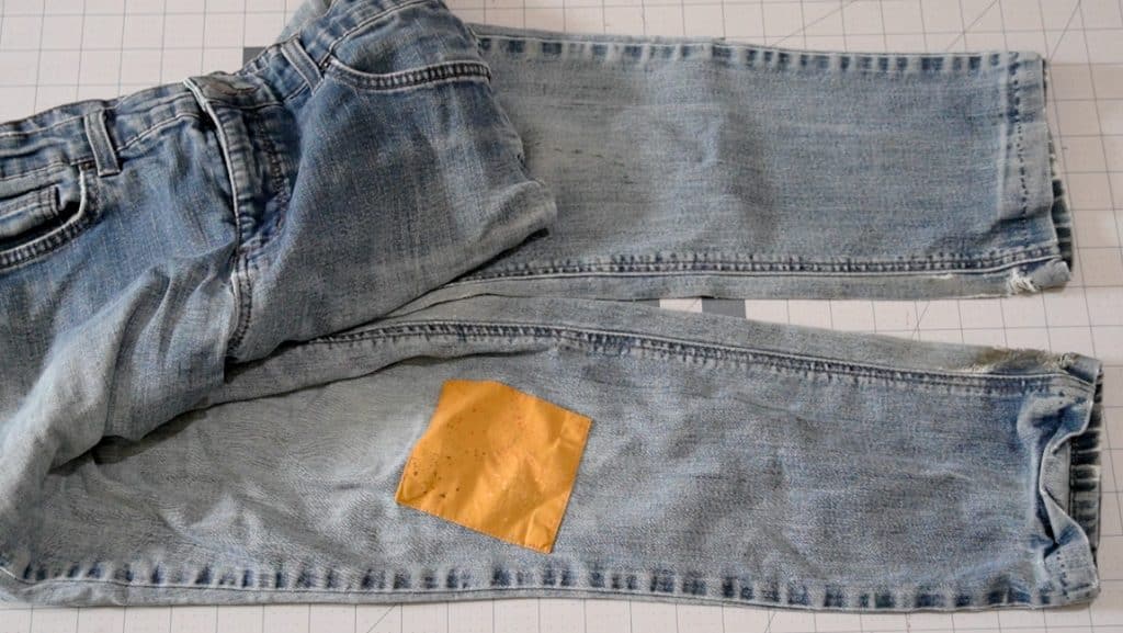 old pair of jeans