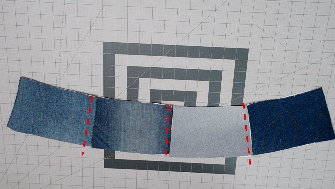 sew crown together into a loop