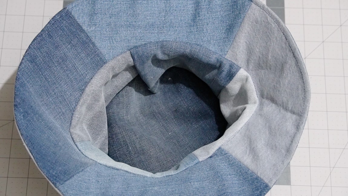 inside of hat