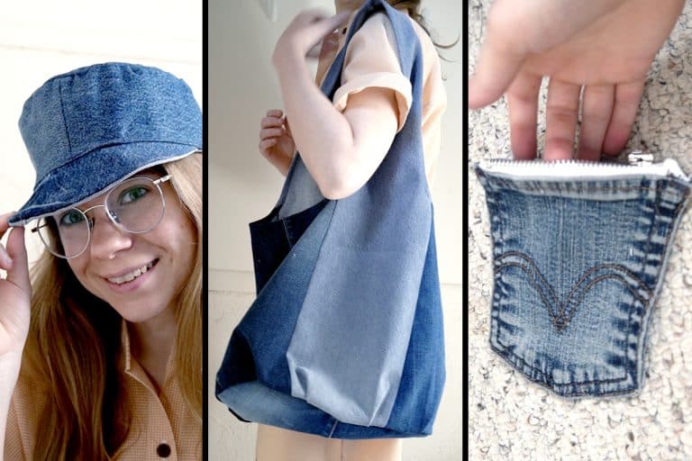 examples of denim projects to sew