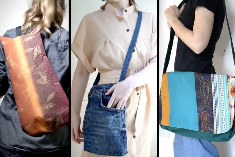 examples of crossbody bags to sew