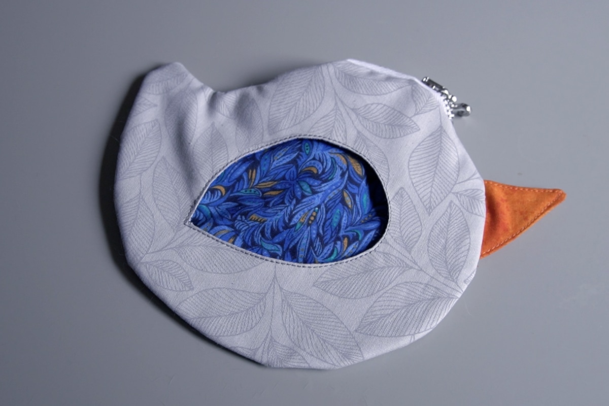 bird coin pouch
