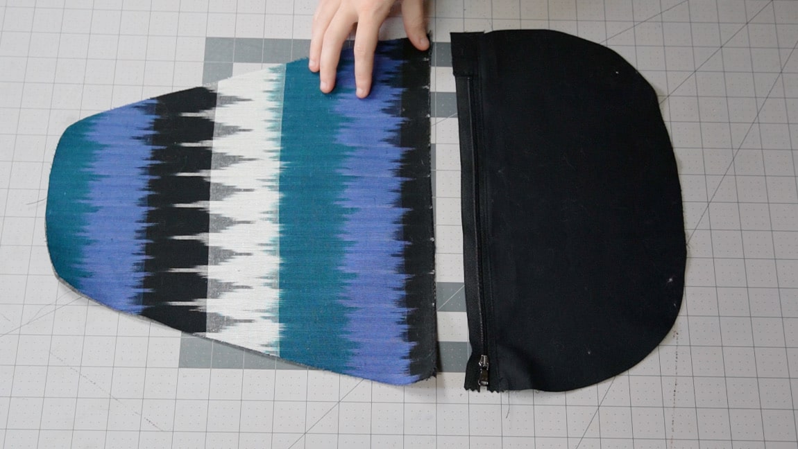 back of bag