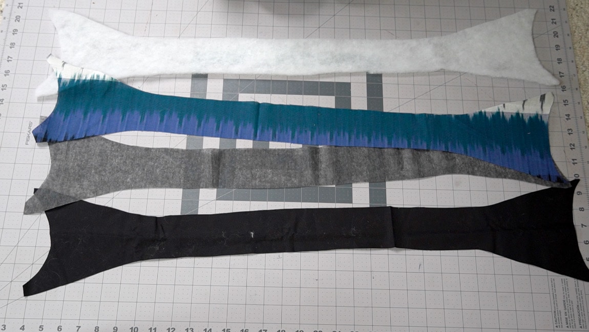 pieces for strap