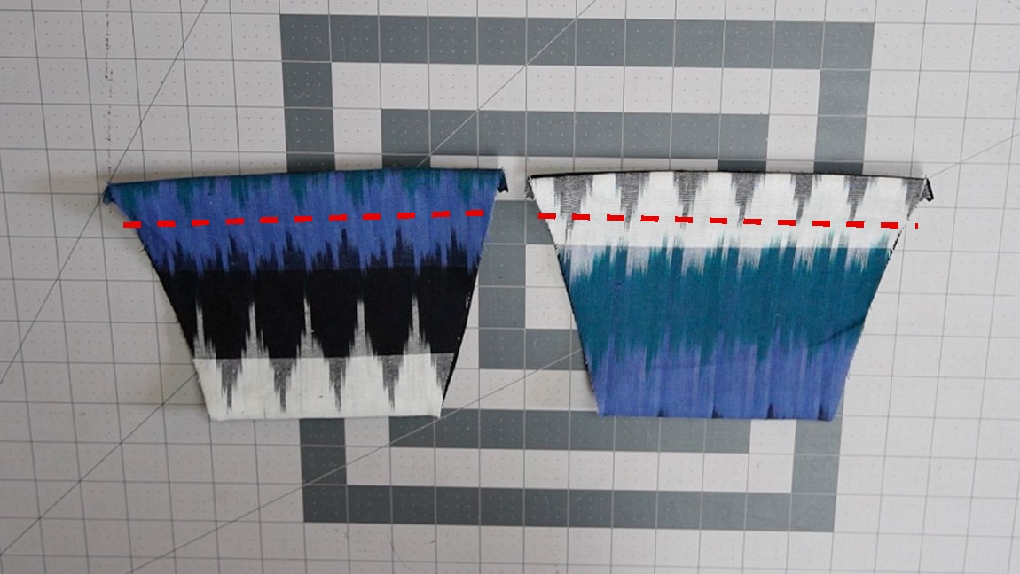 sew casing along upper edge