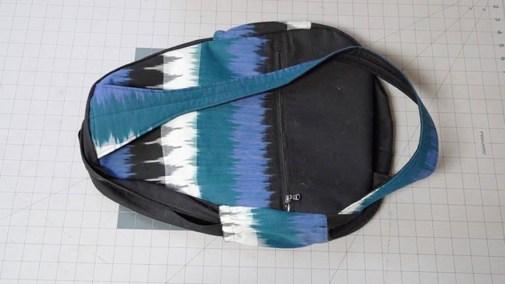 finished bag back