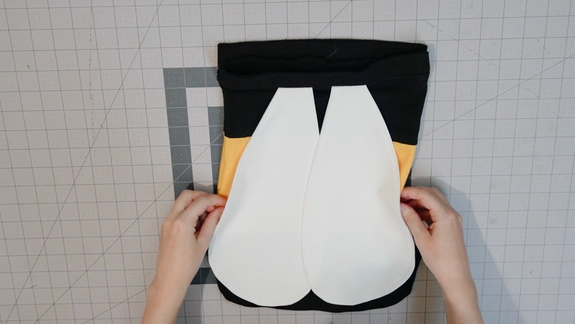 turn bag to right side