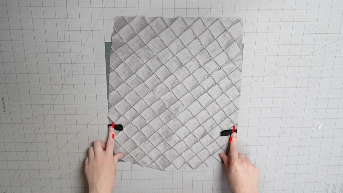 add tabs to bag back