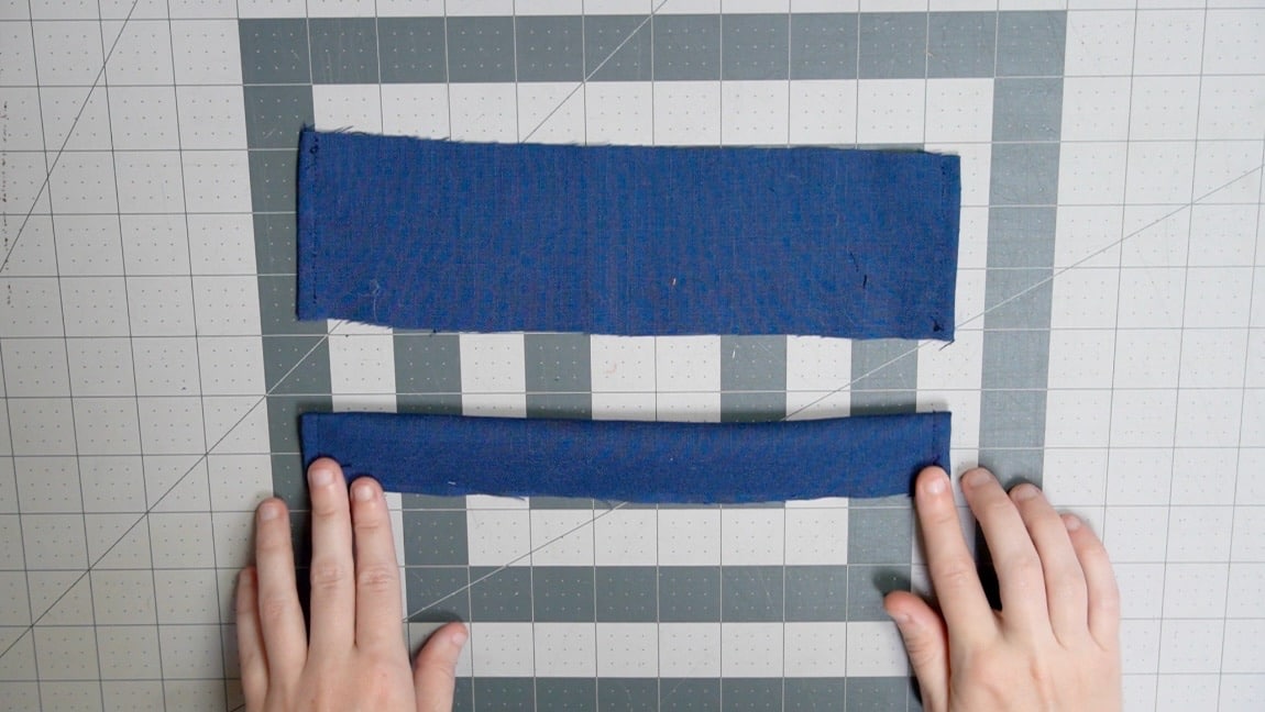 fold casing in half