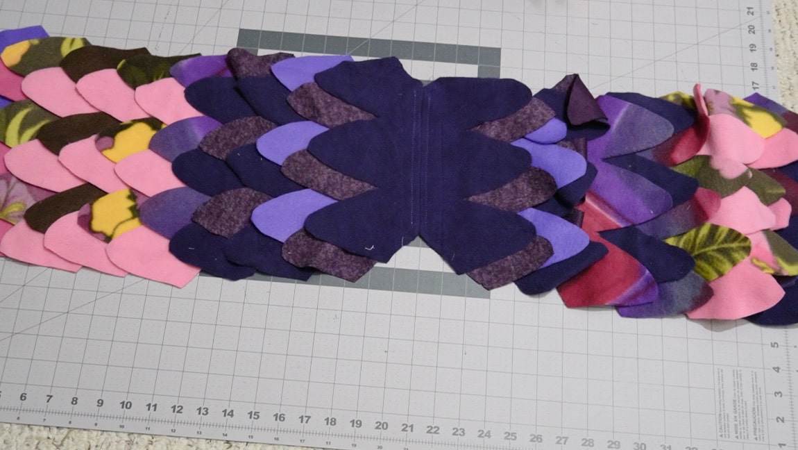 sew together center seam