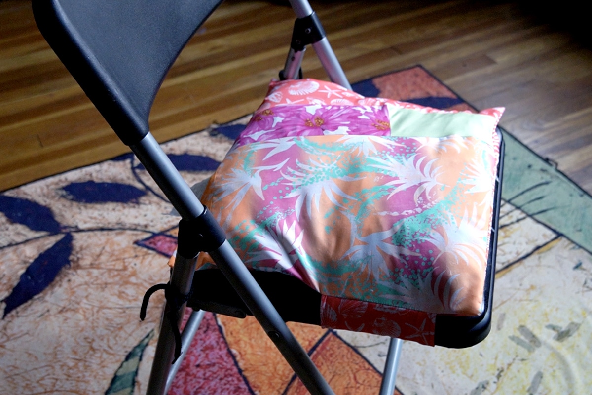 finished pillow