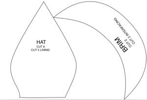 newsboy hat pattern