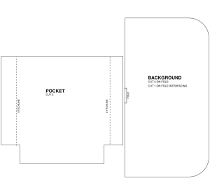 pocket organizer pattern