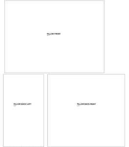 envelope pillow pattern