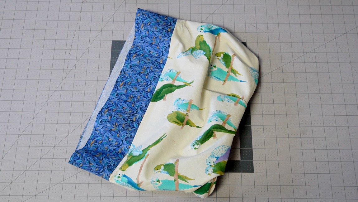 sew base to bag