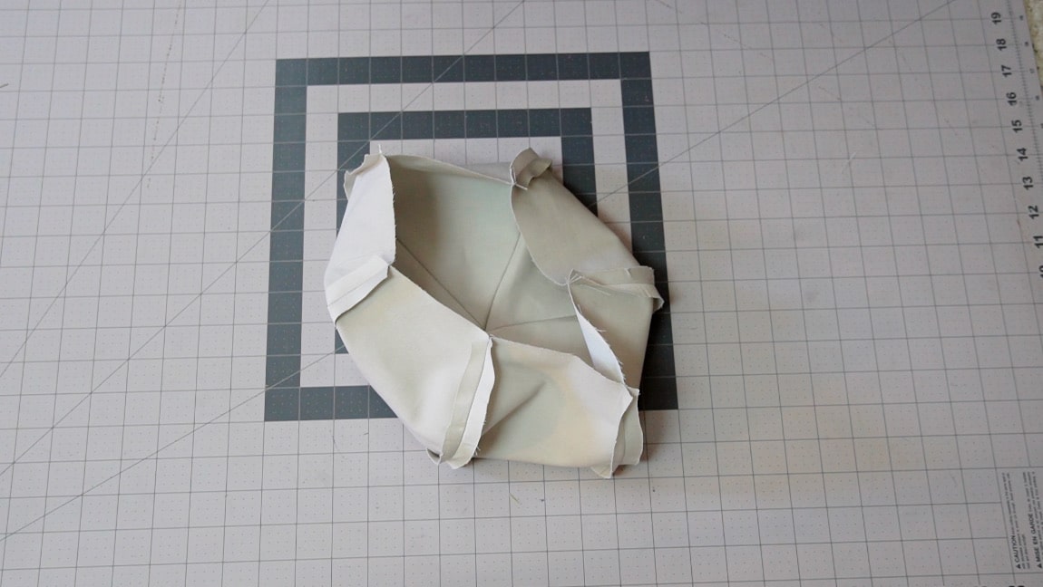 sew the lining together