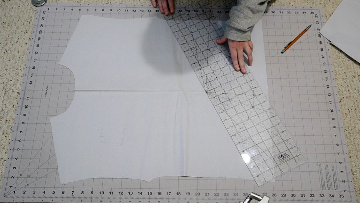 draw a line where you want to change the color