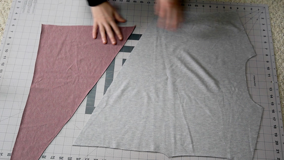 cut the color pieces