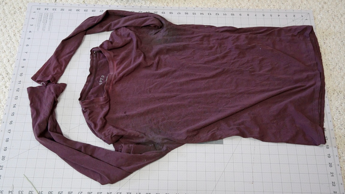 sew the arms together