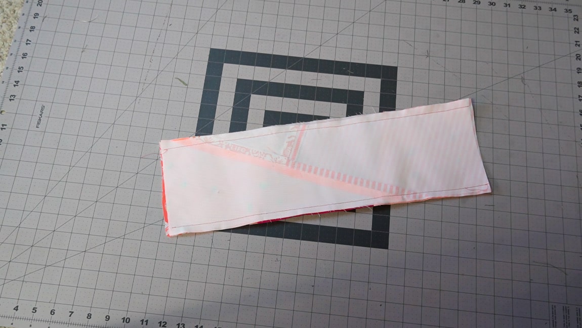 sew your lower band together