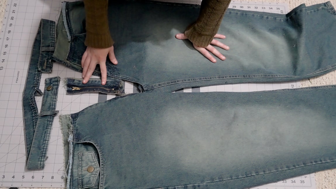 deconstruct your pants