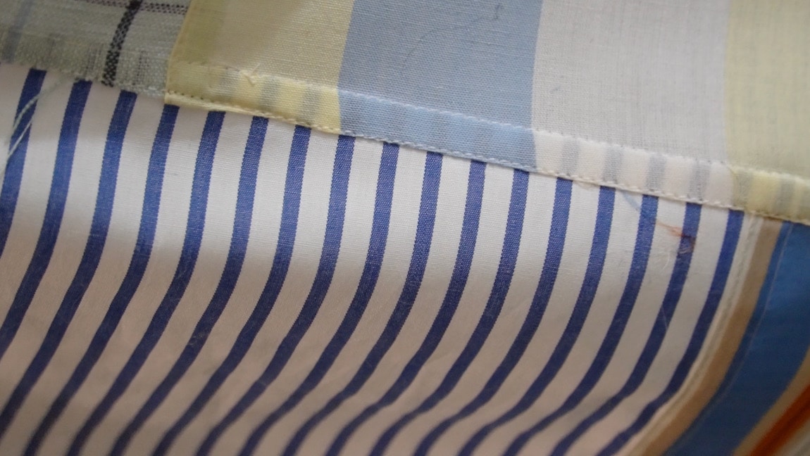 sew felled seams