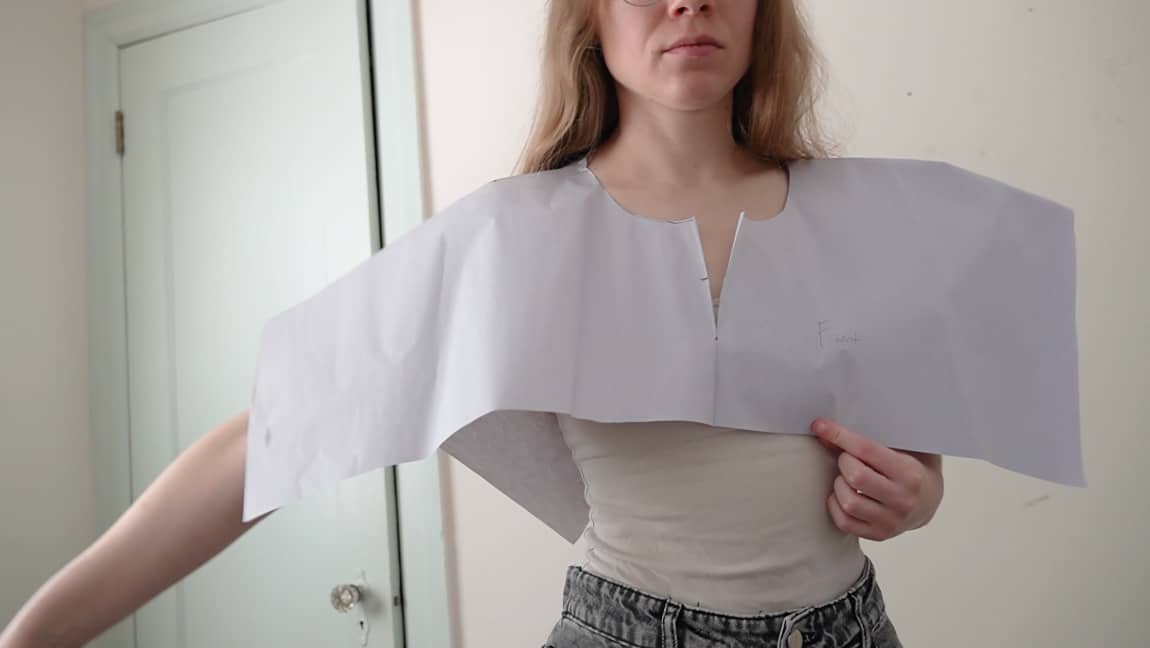 example of the neck pattern