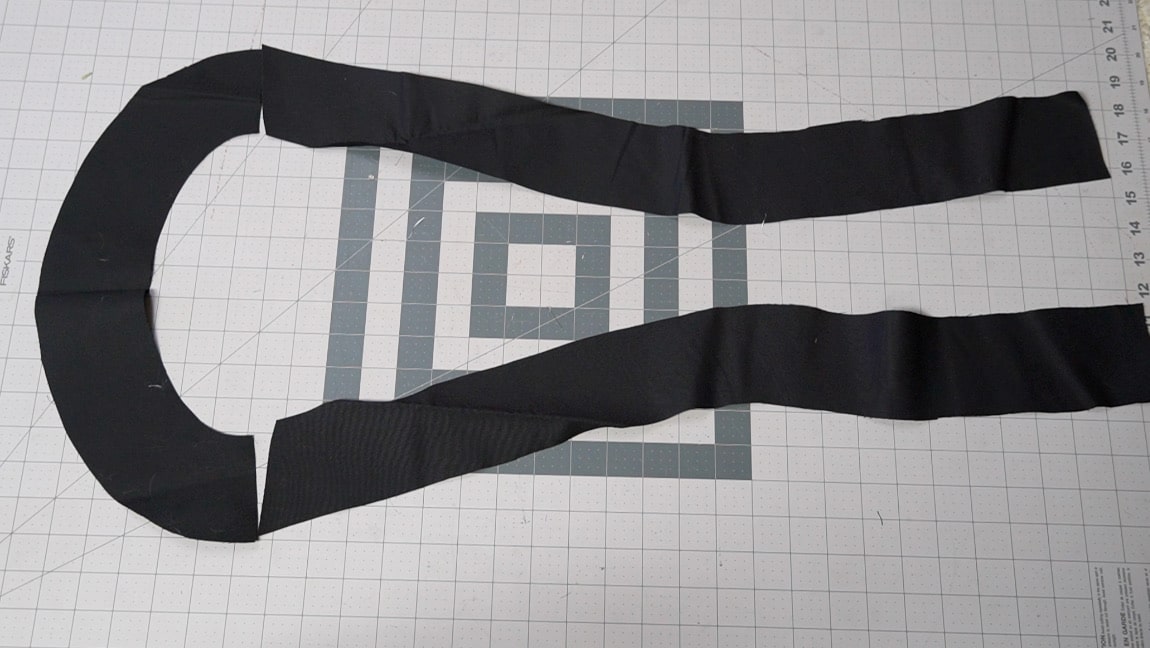 sew the band lining